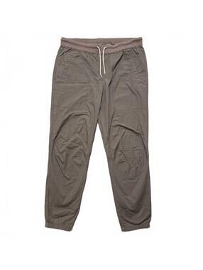 Vuori Ribstop Traveler Drawstring Joggers Men's XL Gray V434 Athletic Stretch